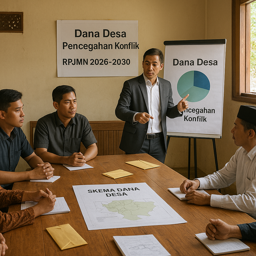 Analisis: Skema Dana Desa untuk Pencegahan Konflik Perlu Diperkuat dalam RPJMN 2026-2030
