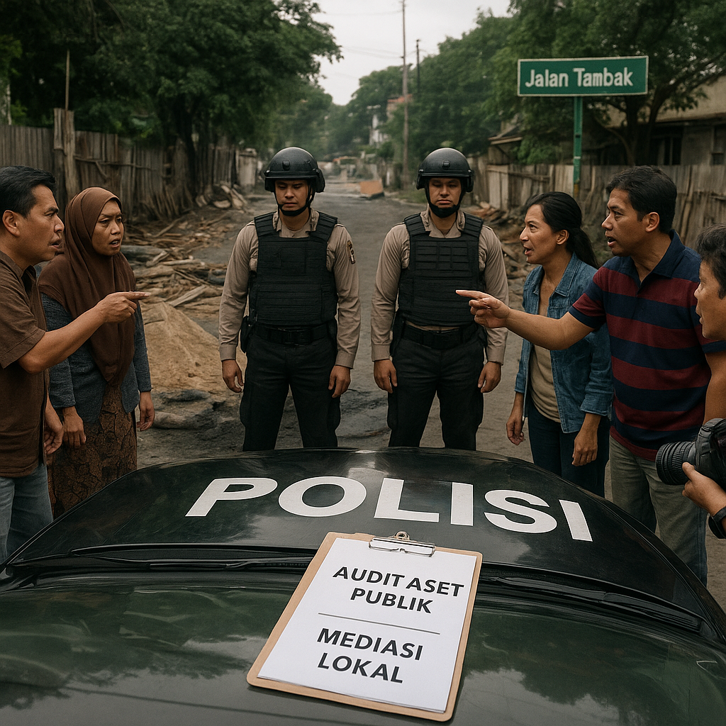 Analisis Bentrokan Jalan Tambak: Penyelesaian Konflik Lahan dan Kewenangan Aparat dalam Mencegah Eskalasi