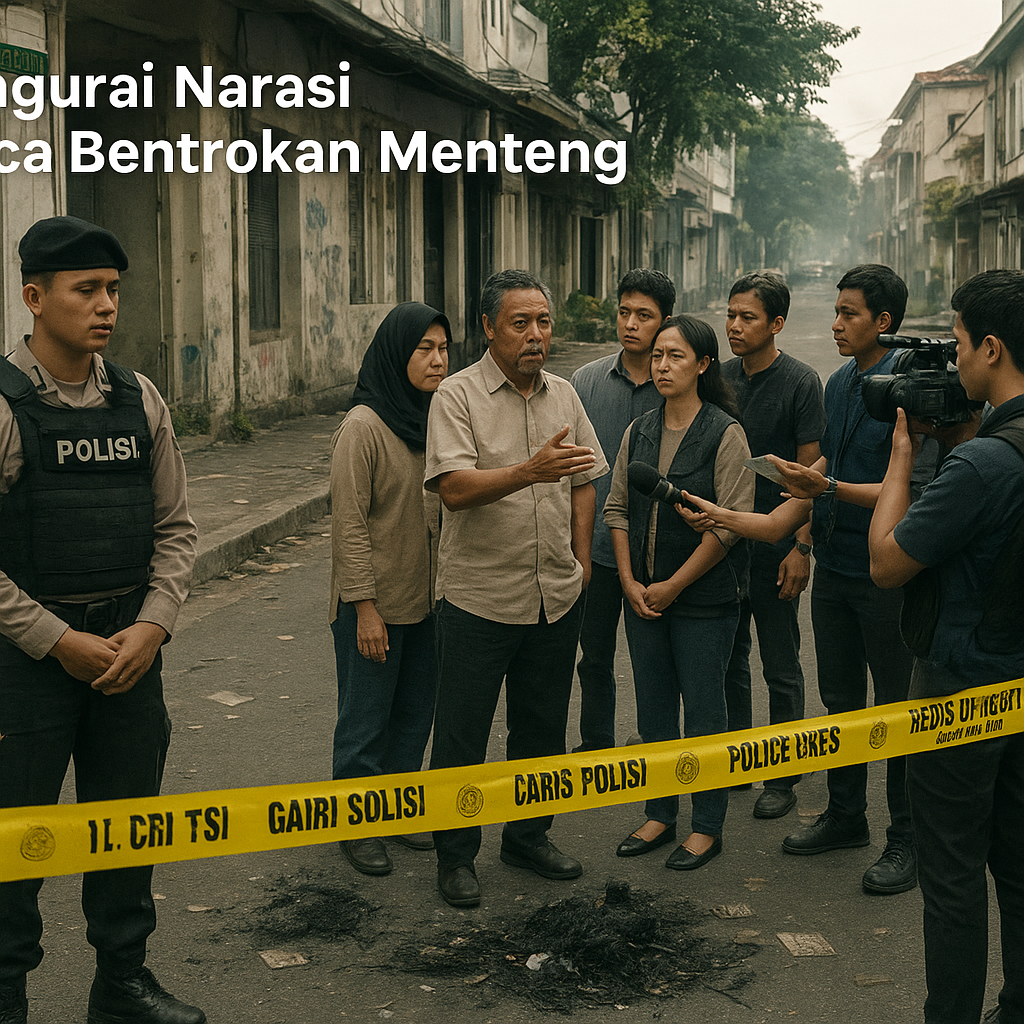 Mengurai Narasi Pasca Bentrokan Menteng: Antara Penyebab Resmi dan Potensi Konflik yang Lebih Dalam