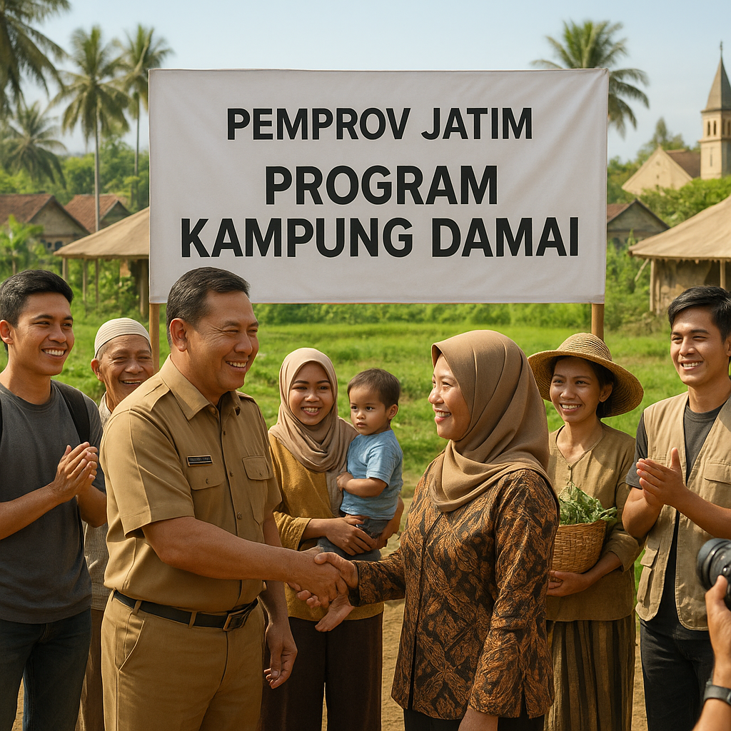 Pemprov Jatim Luncurkan Program 'Kampung Damai' untuk Daerah Rawan Konflik