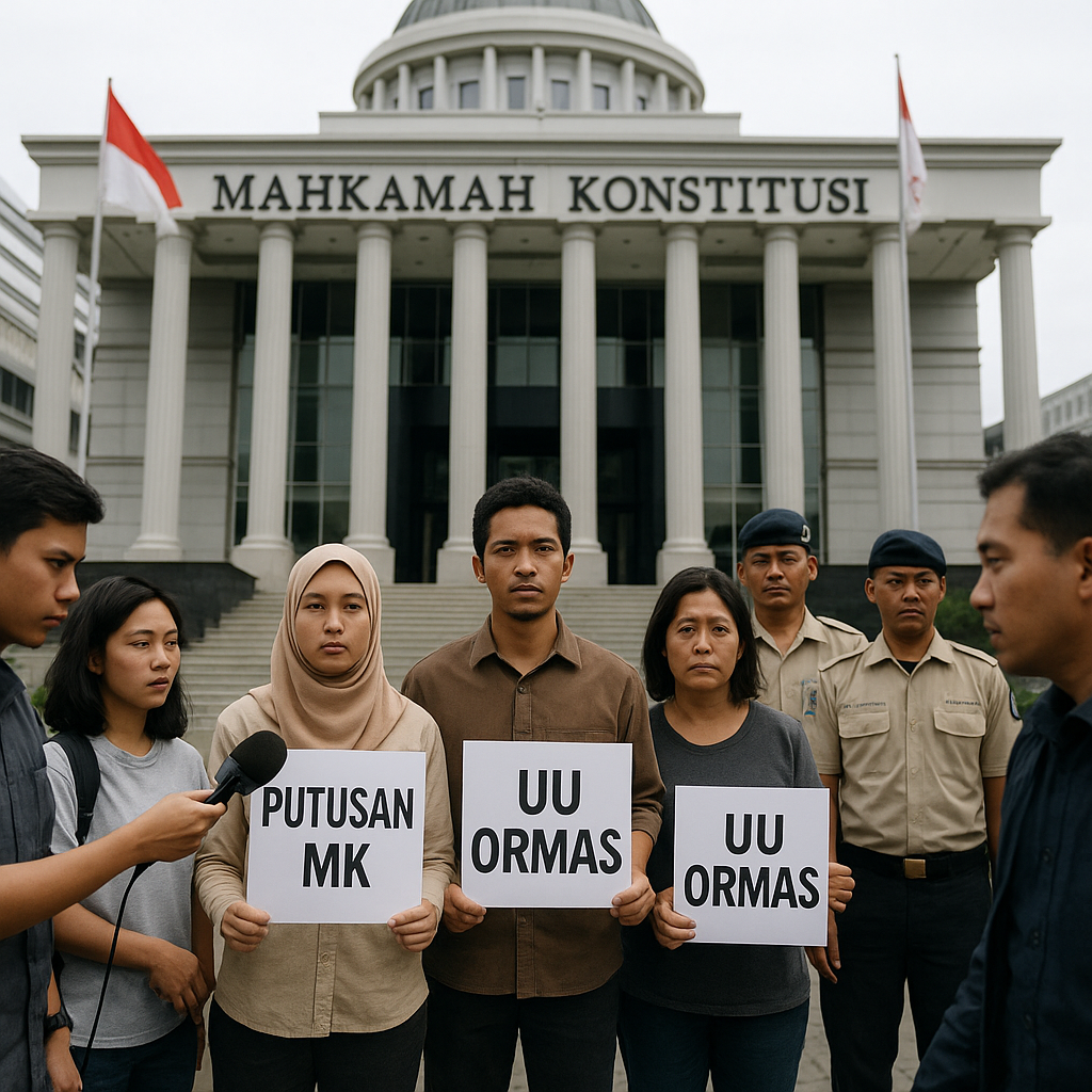 Mahkamah Konstitusi Tolak Judicial Review Uu Ormas, Dukung Pengawasan Negara
