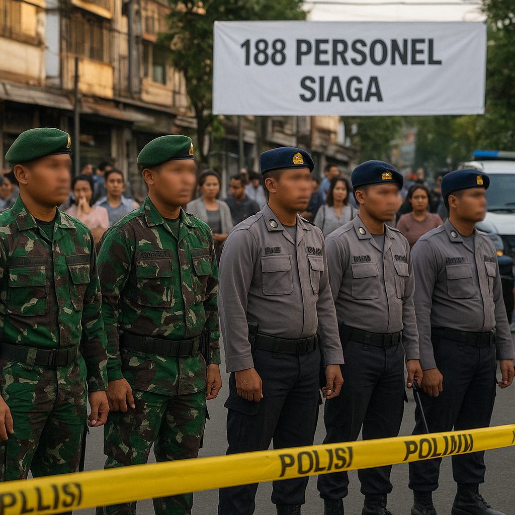 188 Personel Masih Berjaga Pasca Bentrok Menteng: Strategi Pencegahan Konflik Susulan dan Pemulihan Kepercayaan Publik