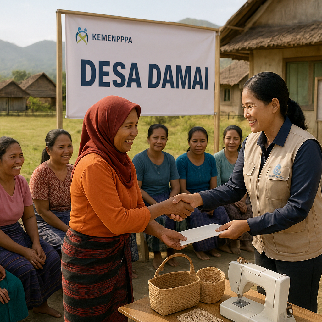 Kebijakan 'Desa Damai' KemenPPPA Turunkan Angka Kekerasan Berbasis Gender di NTB