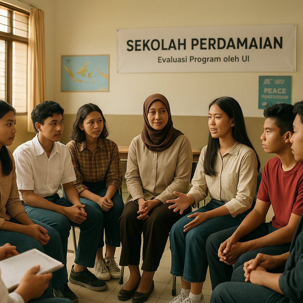 Penelitian UI: Program 'Sekolah Perdamaian' Turunkan Potensi Konflik Horizontal di 5 Provinsi Rawan