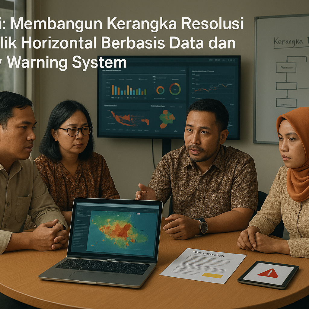 Opini: Membangun Kerangka Resolusi Konflik Horizontal Berbasis Data dan Early Warning System