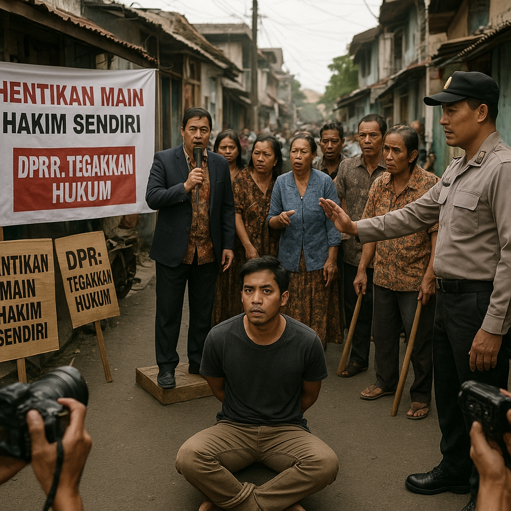 Desakan DPR untuk Tegakkan Hukum dan Hentikan Budaya 'Main Hakim Sendiri'