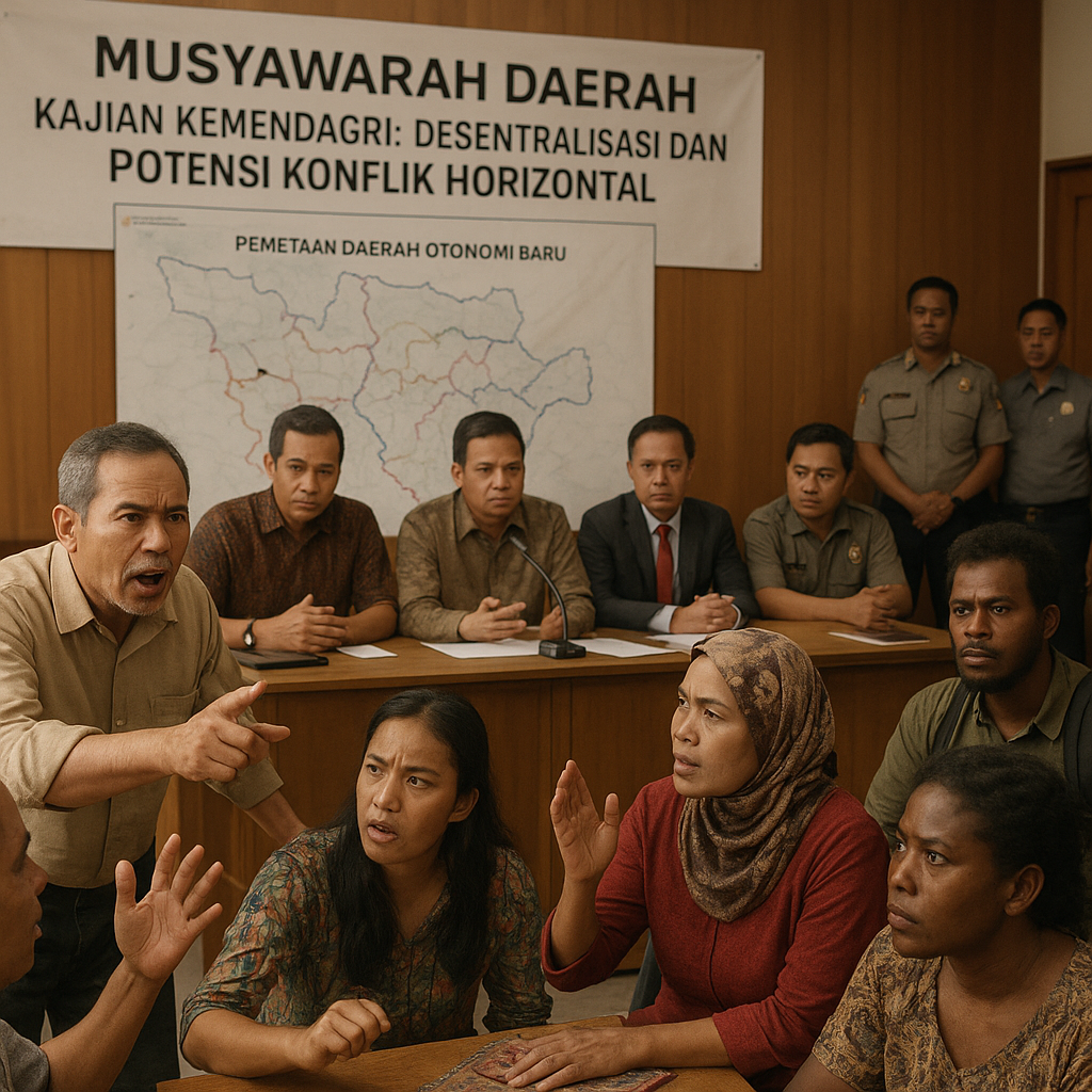 Kajian Kemendagri: Desentralisasi dan Potensi Konflik Horizontal di Daerah Otonomi Baru