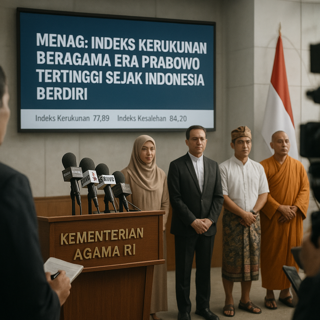 Menag: Indeks Kerukunan Beragama Era Prabowo Tertinggi Sejak Indonesia Berdiri