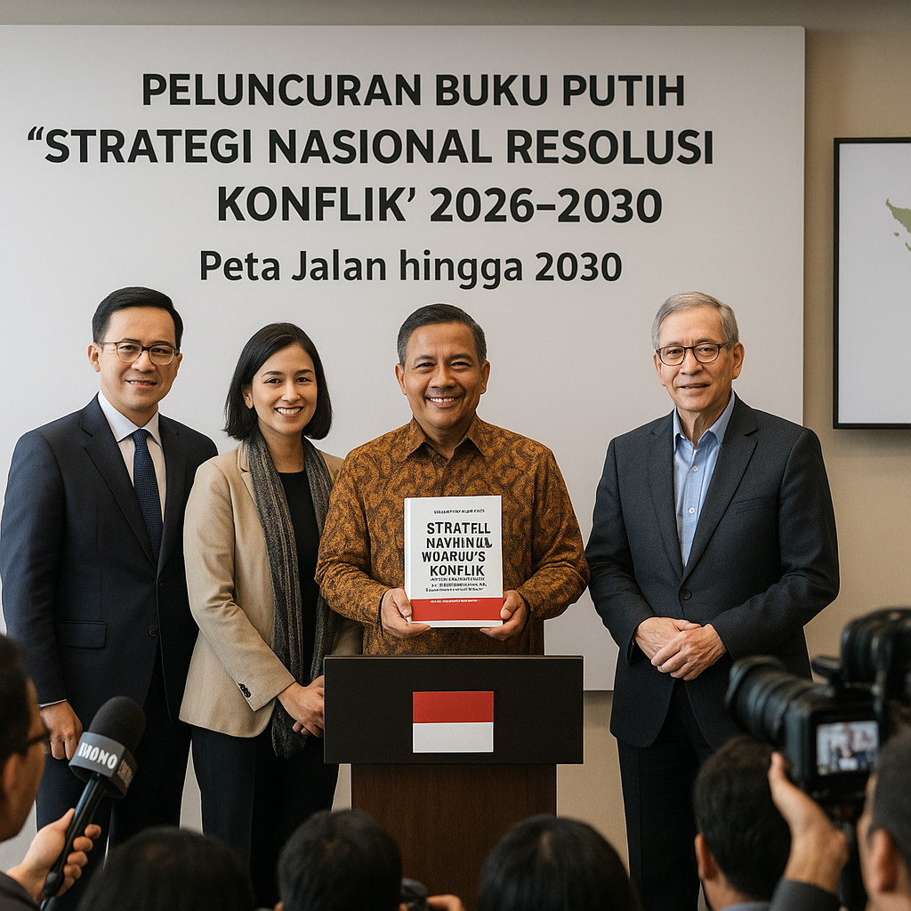 Peluncuran Buku Putih 'Strategi Nasional Resolusi Konflik': Peta Jalan hingga 2030