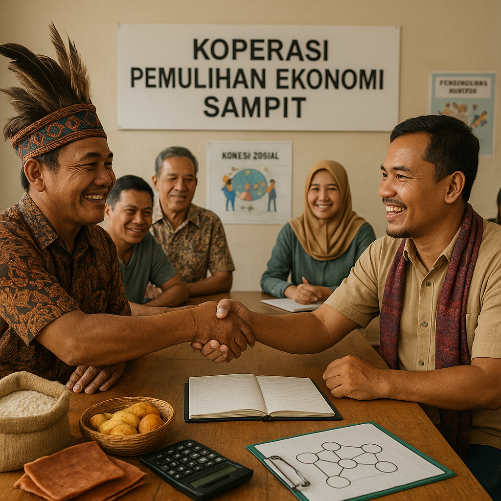 Kajian: Program Pemulihan Ekonomi Pasca Konflik di Sampit Kurangi Ketegangan Sosial