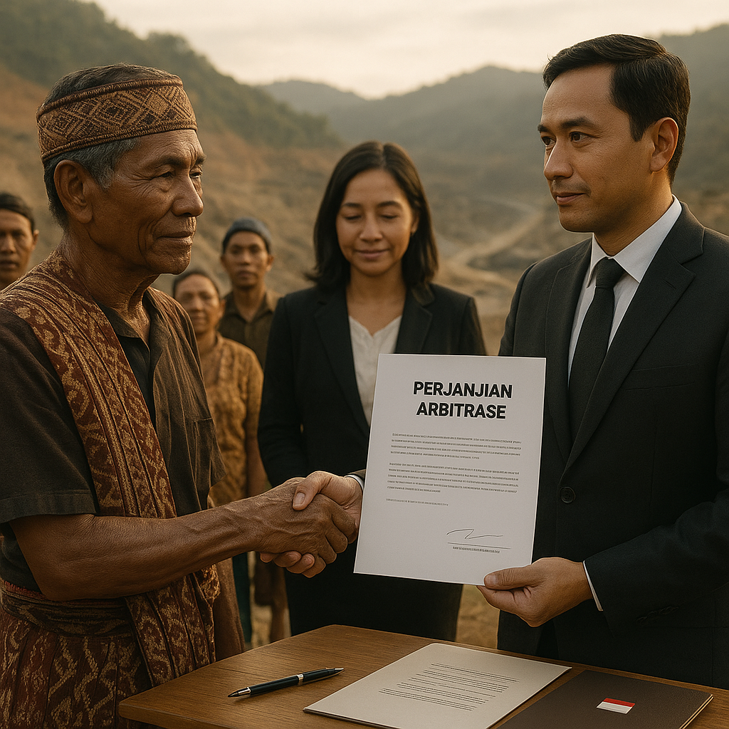 Penyelesaian Sengketa Tambang di Sulawesi Tengah melalui Jalur Arbitrase Adat dan Negara