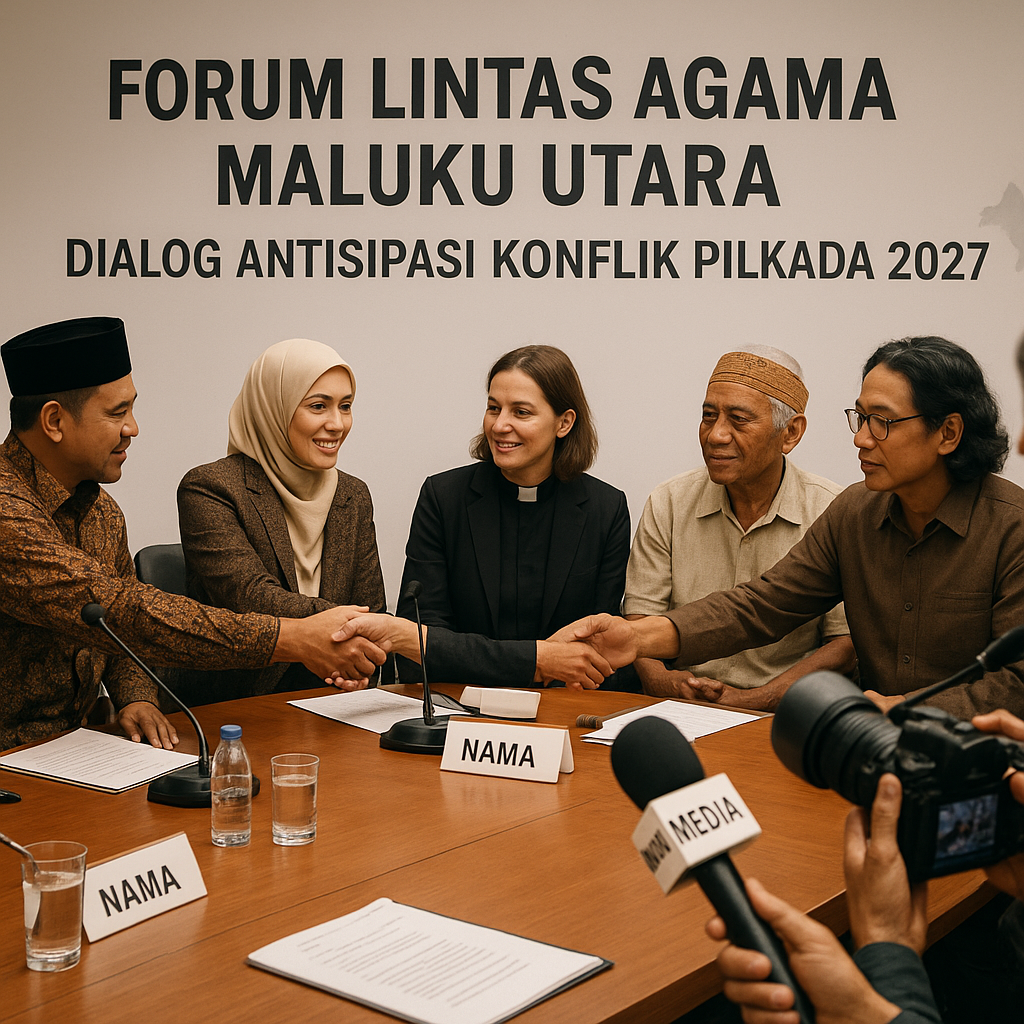 Forum Lintas Agama di Maluku Utara Gelar Dialog untuk Antisipasi Konflik Pilkada