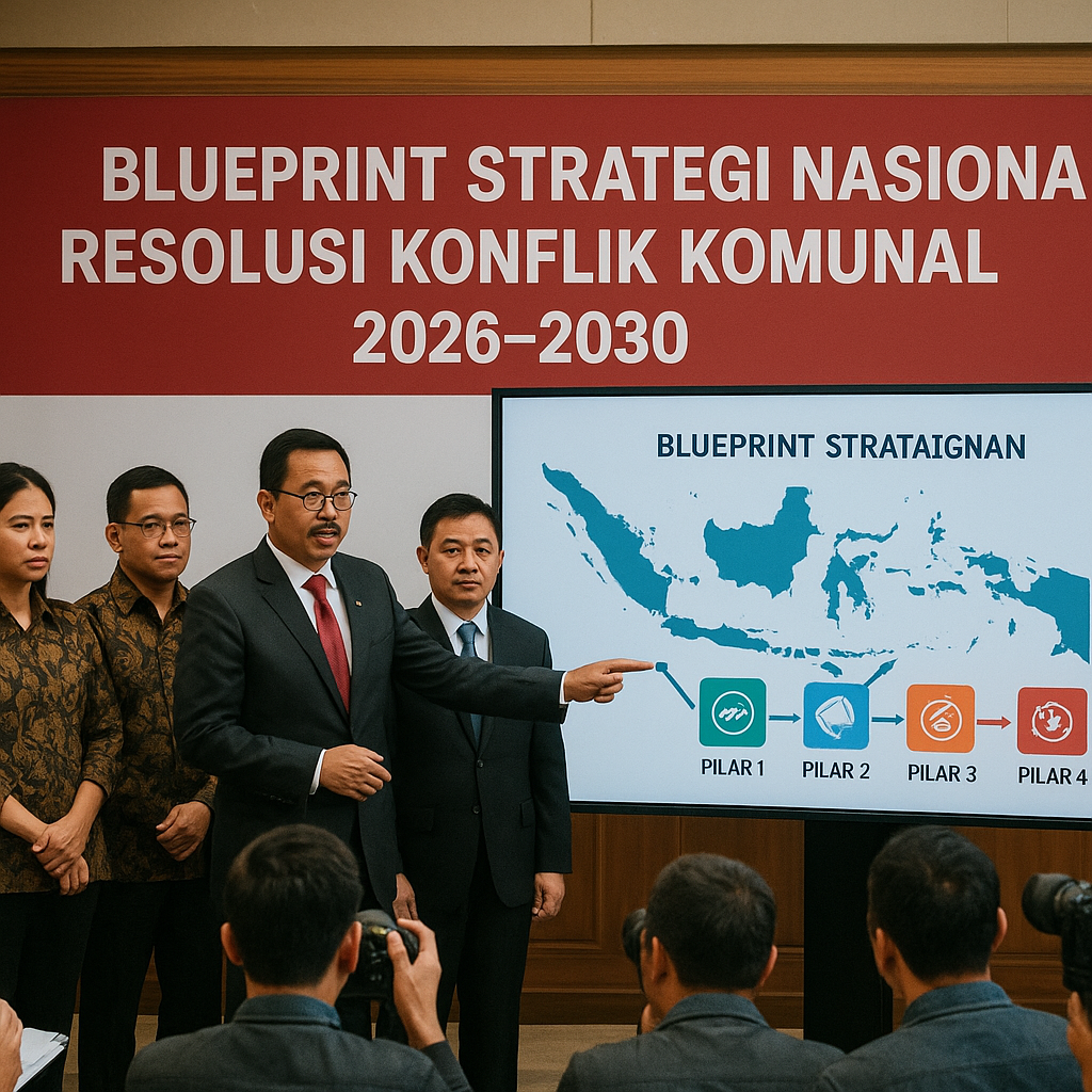 Blueprint Strategi Nasional Resolusi Konflik Komunal 2026-2030