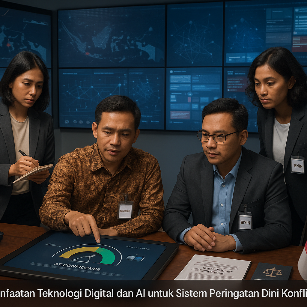 Pemanfaatan Teknologi Digital dan AI untuk Sistem Peringatan Dini Konflik Sosial