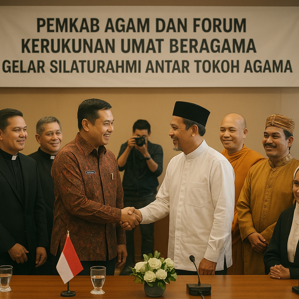 Pemkab Agam dan Forum Kerukunan Umat Beragama Gelar Silaturahmi Antar Tokoh Agama
