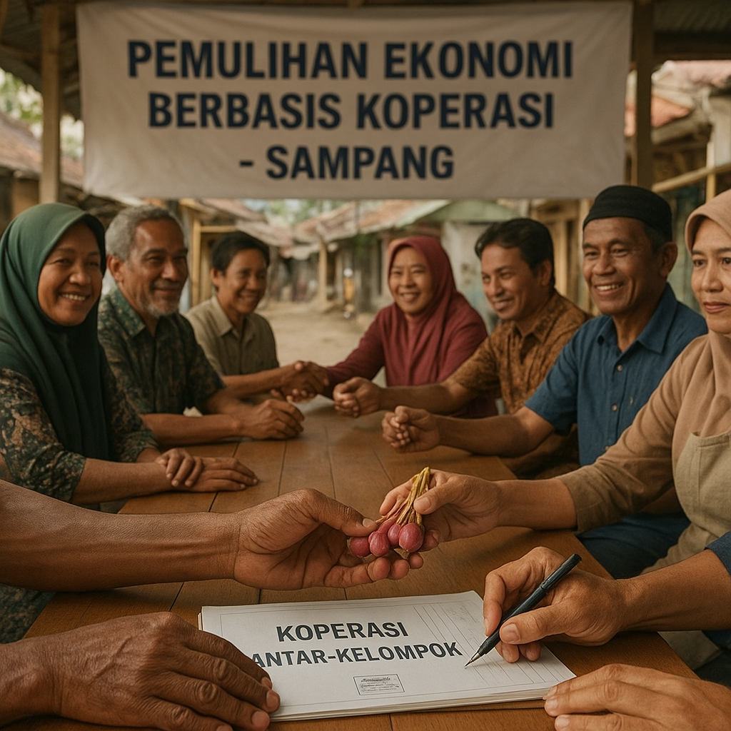 Pascakonflik Sampang, Model Pemulihan Ekonomi Berbasis Koperasi Antar-Kelompok Diujicobakan