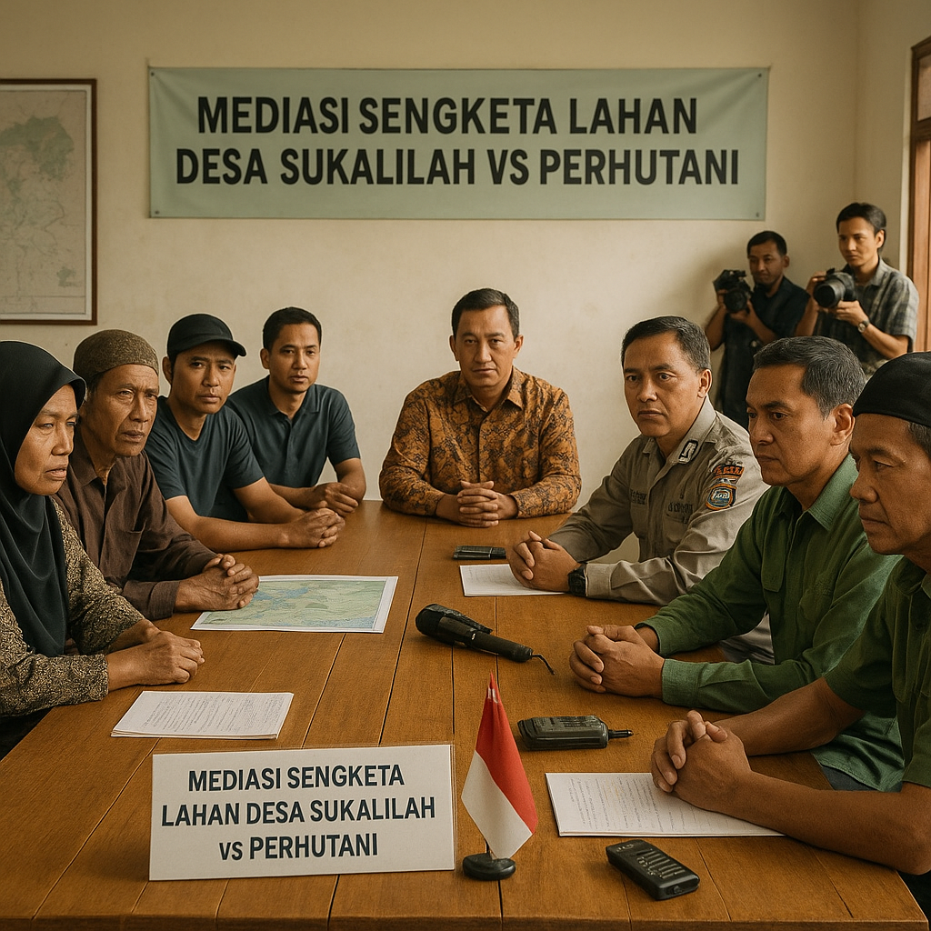 Polres dan Pemkab Garut Gelar Mediasi Sengketa Lahan Warga vs Perhutani