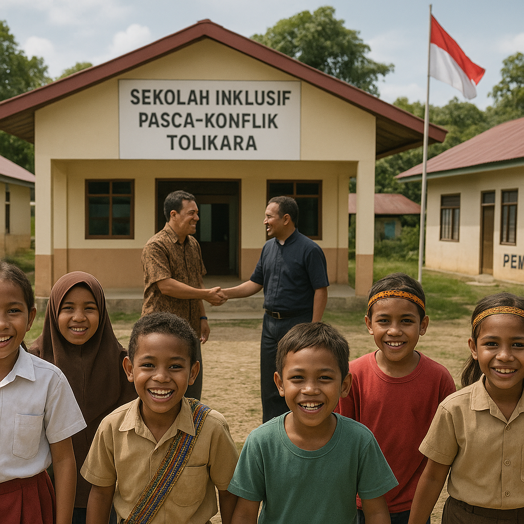 Pasca-Konflik Tolikara, Gereja dan Pemda Bangun Sekolah Bersama untuk Anak dari Seluruh Agama