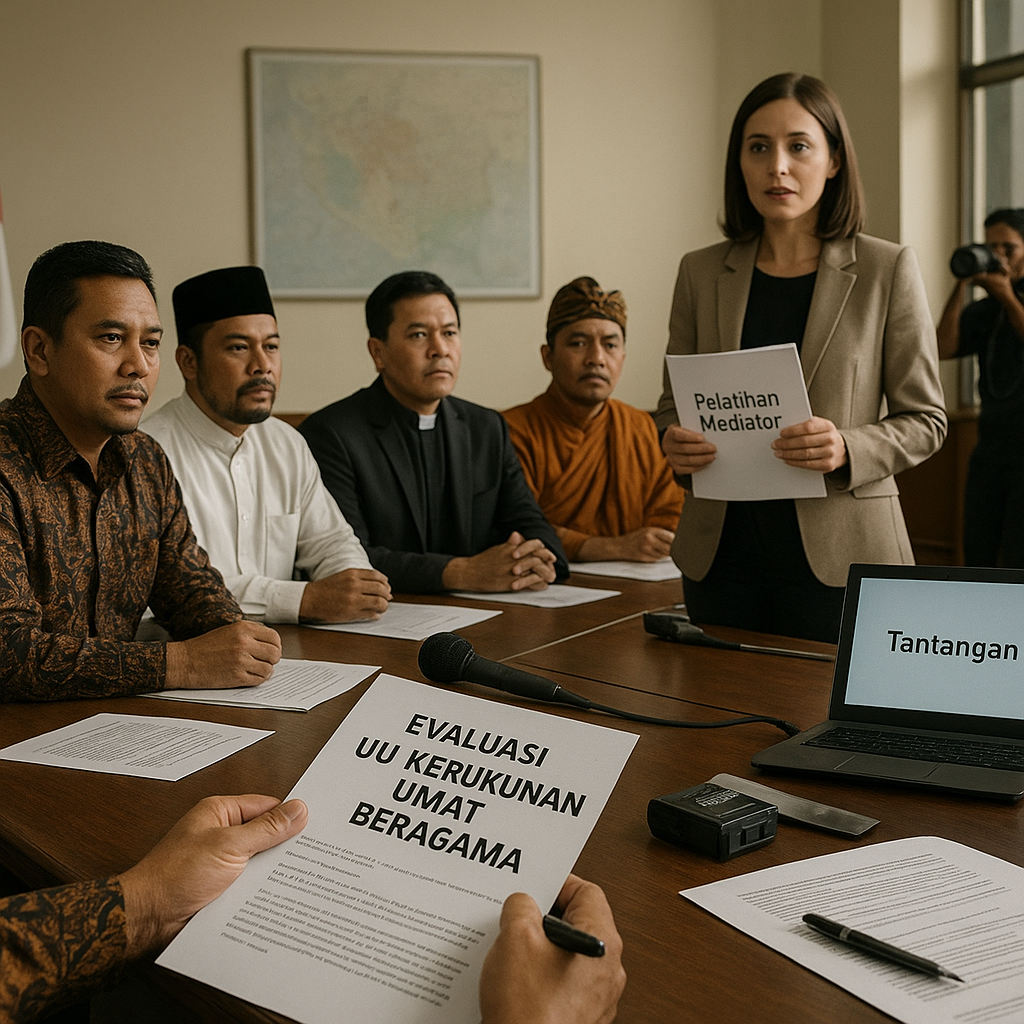 Evaluasi Penerapan Undang-Undang Kerukunan Umat Beragama: Tantangan dan Optimasi di Tingkat Daerah