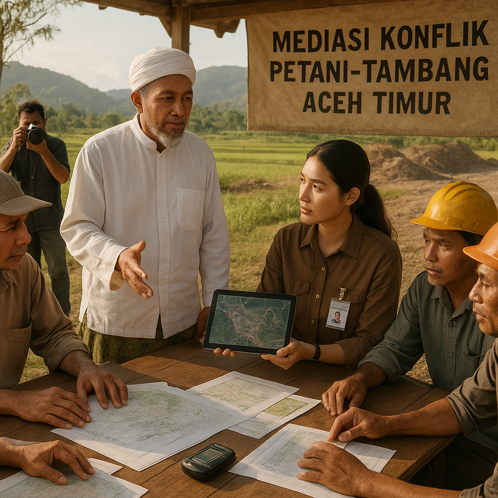 Studi Kasus Aceh: Model Kolaborasi LSM dan Dayah dalam Mediasi Konflik Petani-Tambang