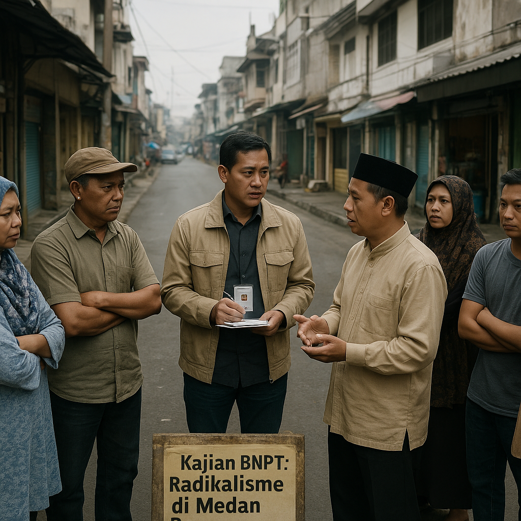 Kajian BNPT: Radikalisme di Medan Bergeser dari Ideologi ke Konflik Horizontal Antar-Etnis
