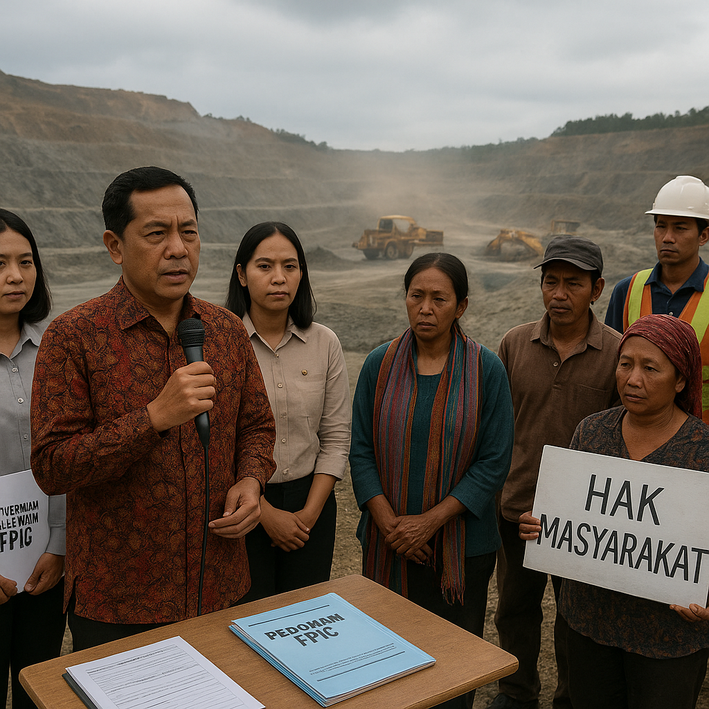 Merespon Konflik Sosial di Tambang, Pemerintah Dorong Penerapan FPIC Secara Ketat