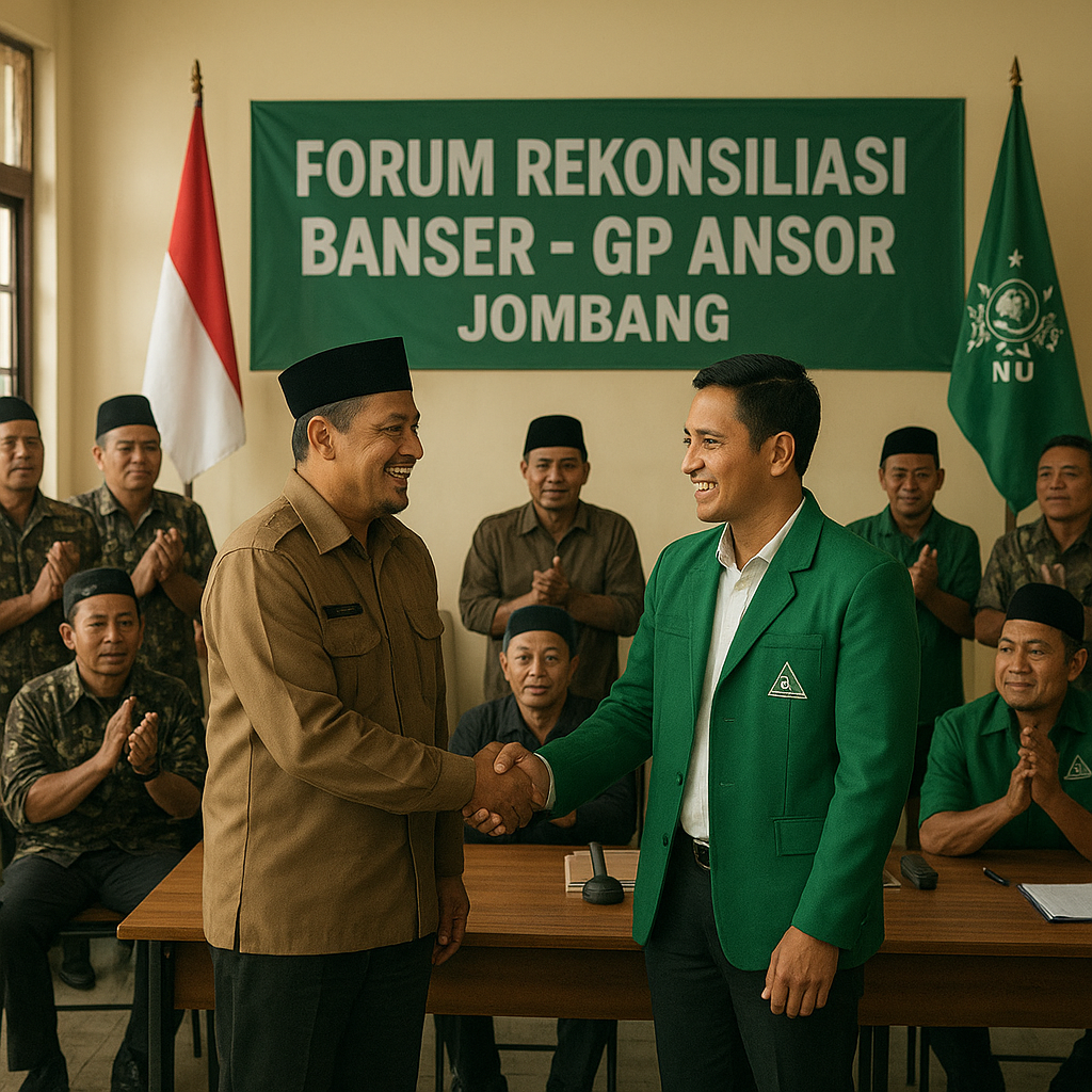 Forum Rekonsiliasi Banser-GP Ansor di Jombang: Model Penyelesaian Konflik Internal NU