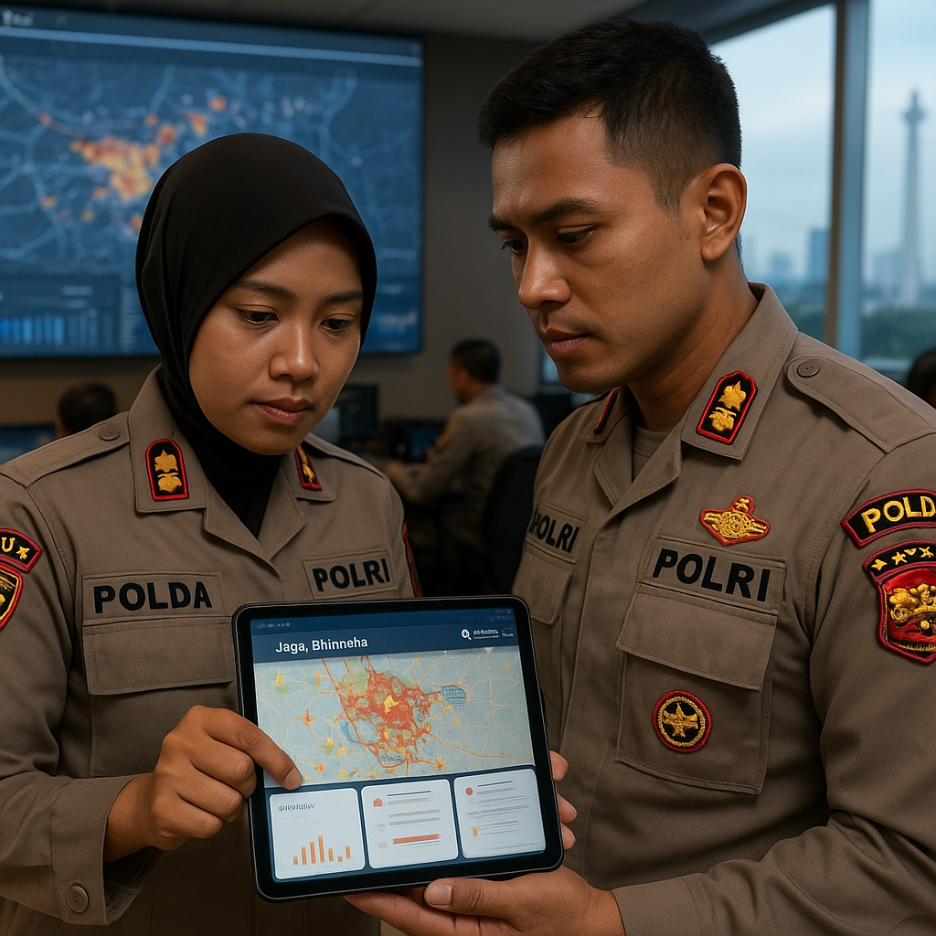 Polda Metro Jaya Kembangkan Aplikasi 'Jaga Bhinneka' untuk Pantau Potensi Konflik di Ibu Kota