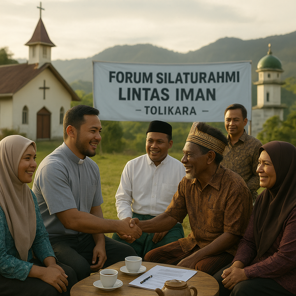 Pasca-Konflik Tolikara, Gereja dan Pesantren Dirikan Forum Silaturahmi Lintas Iman