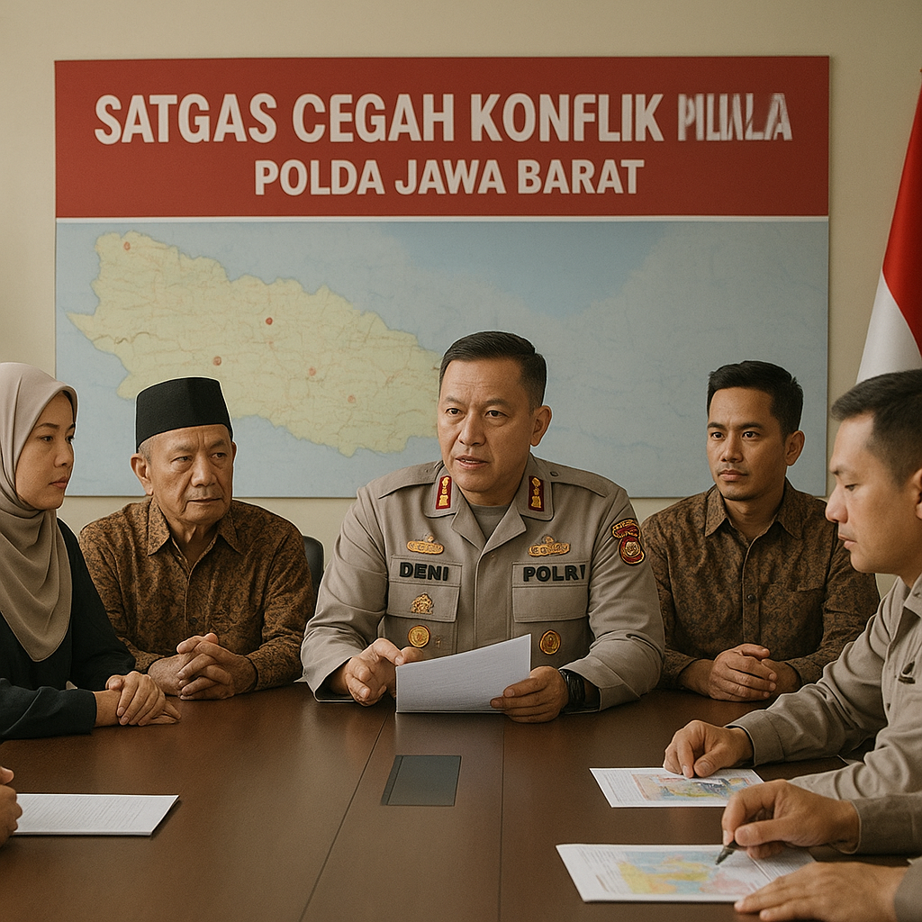 Polda Jabar Bentuk Satgas Cegah Konflik Pilkada, Fokus Mediasi Potensi Gesekan