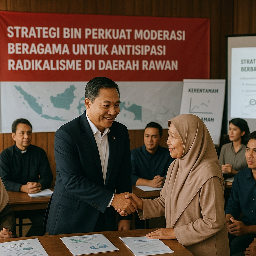 Strategi BIN Perkuat Moderasi Beragama untuk Antisipasi Radikalisme di Daerah Rawan