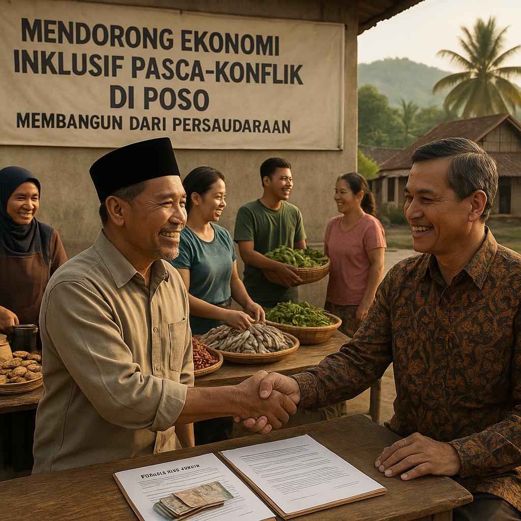 Mendorong Ekonomi Inklusif Pasca-Konflik di Poso: Membangun dari Persaudaraan