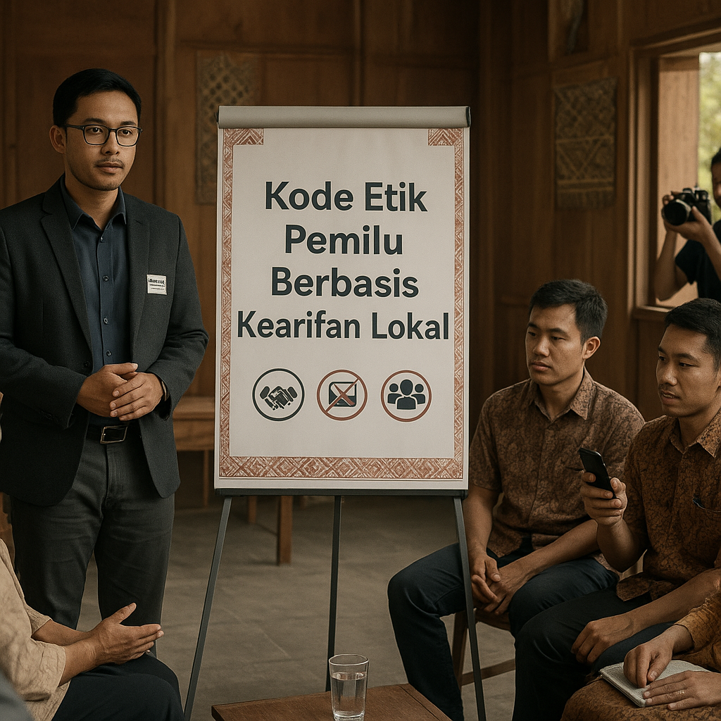 Pasca-Konflik Pilkada, Bawaslu Dorong Penerapan Kode Etik Pemilu Berbasis Kearifan Lokal di Daerah Rawan