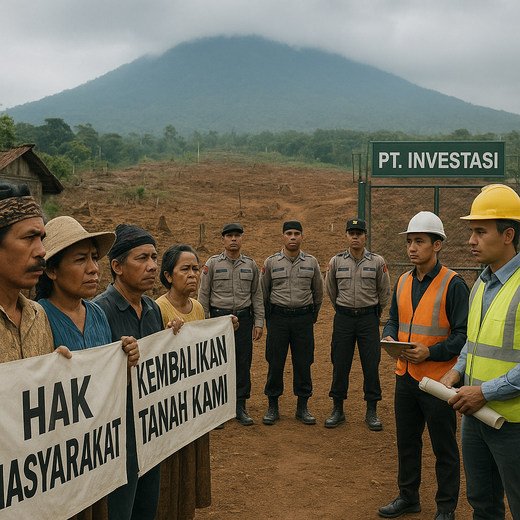 Eskalasi Konflik Lahan Gunung Salak: Uji Ketegasan Negara dalam Menyeimbangkan Hak Masyarakat dan Kepastian Investasi
