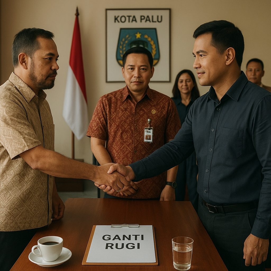 Bentrok Warga Anoa-Nunu di Palu Berakhir Damai, Wali Kota Fasilitasi Mediasi dan Ganti Rugi