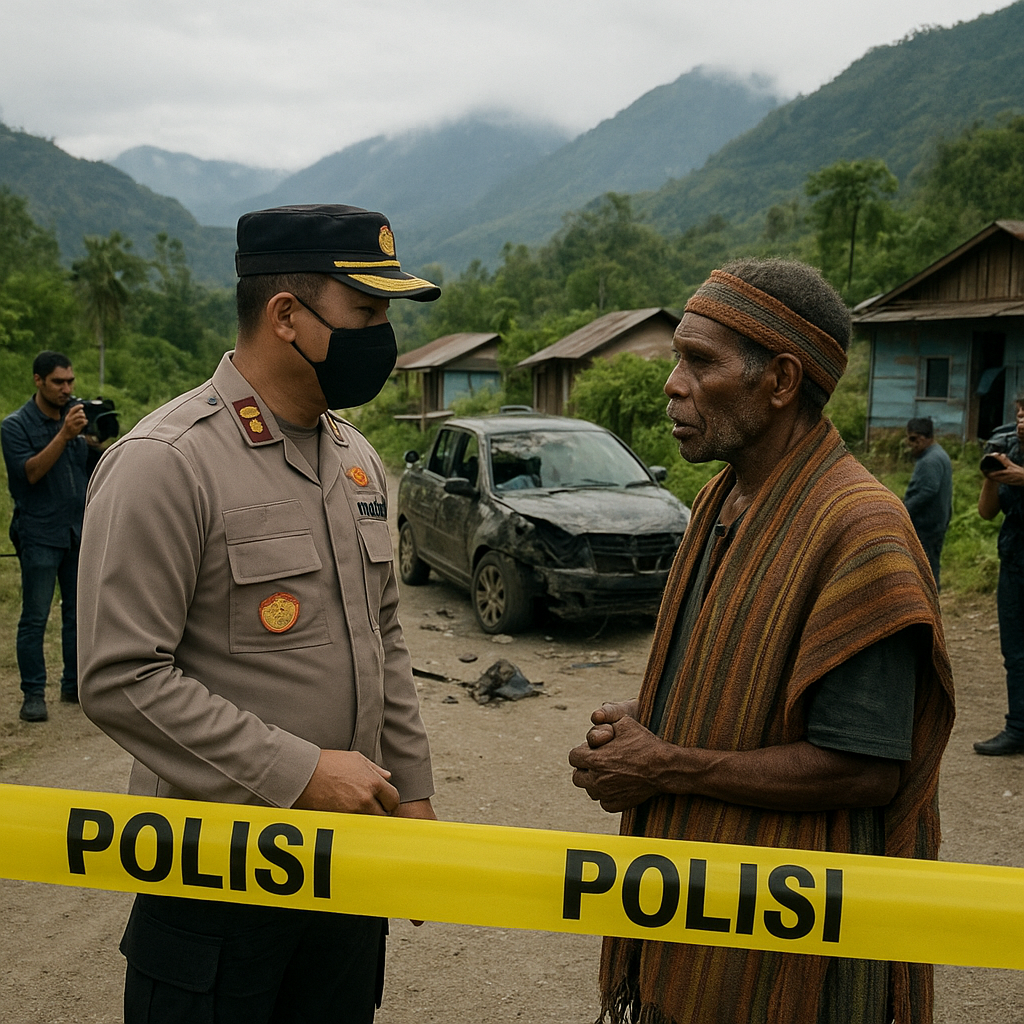 Polisi Dalami Keterlibatan KKB Kelompok EK dan PN dalam Penembakan di Jayawijaya