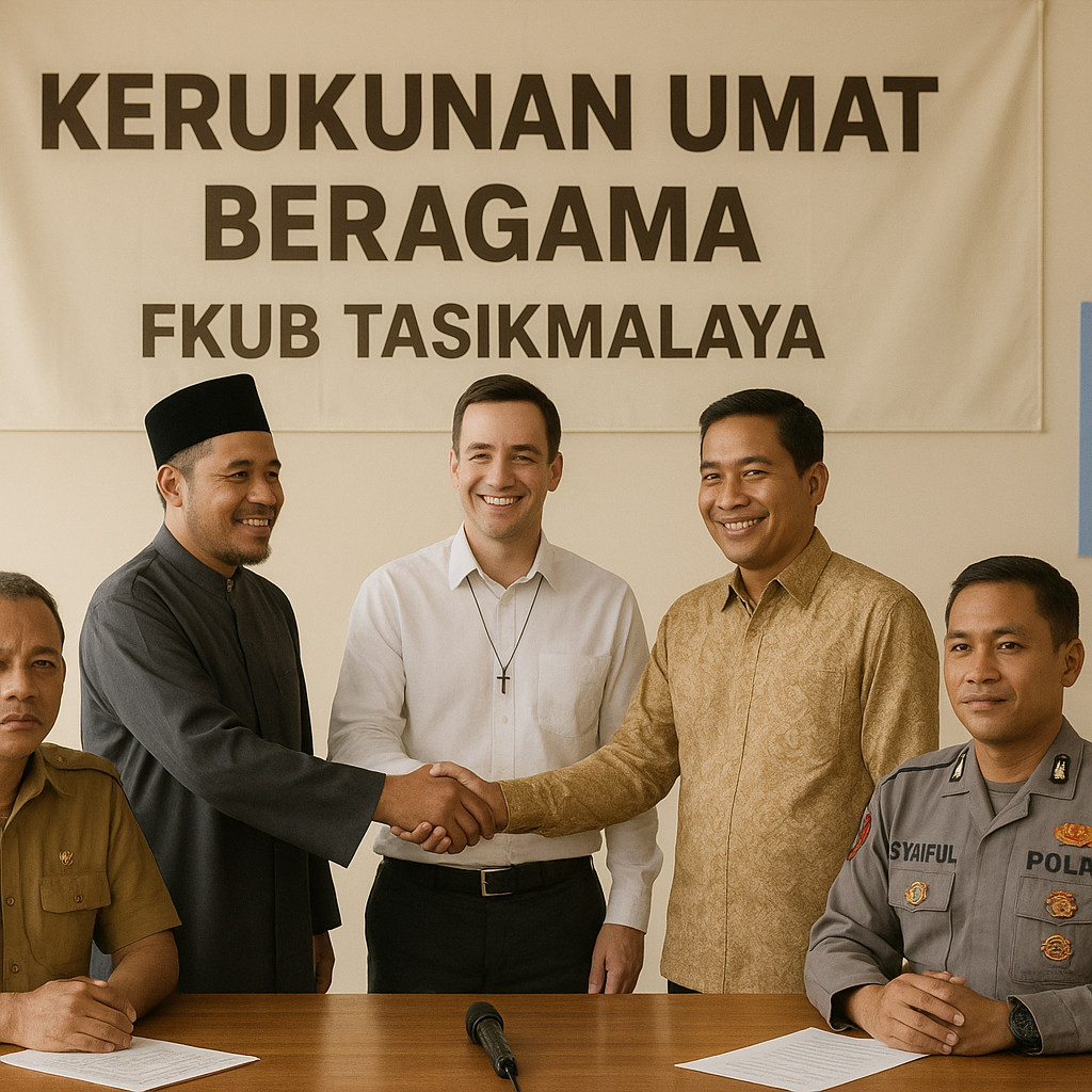 Kerukunan Umat Beragama di Tasikmalaya Kembali Terjaga Pasca Insiden Penistaan Agama