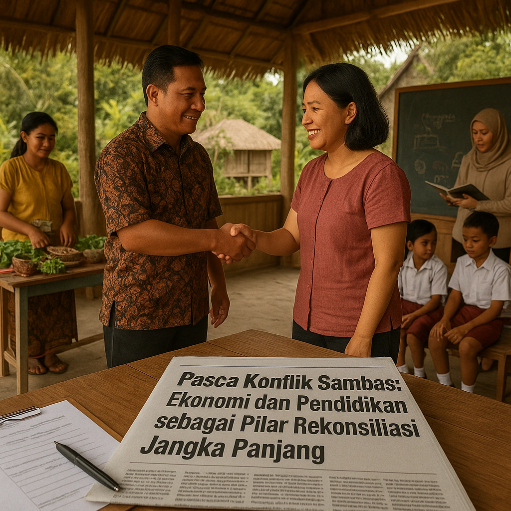 Pasca Konflik Sambas: Ekonomi dan Pendidikan sebagai Pilar Rekonsiliasi Jangka Panjang