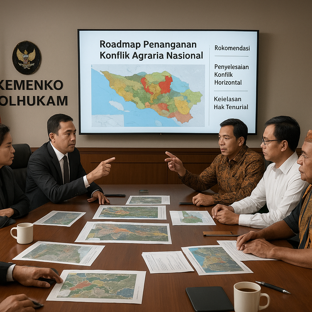 Kemenko Polhukam Rancang Roadmap Penanganan Konflik Agraria Nasional