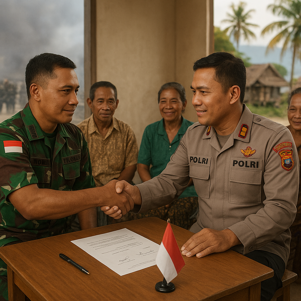 Peran Aparat Keamanan dalam Konflik Sosial: Dari Penegak Hukum ke Fasilitator Perdamaian