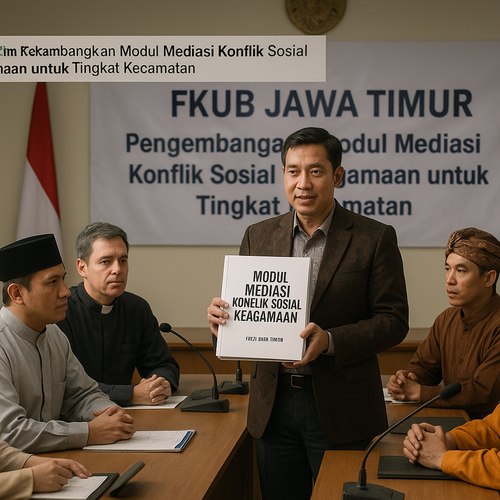 FKUB Jatim Kembangkan Modul Mediasi Konflik Sosial Keagamaan untuk Tingkat Kecamatan