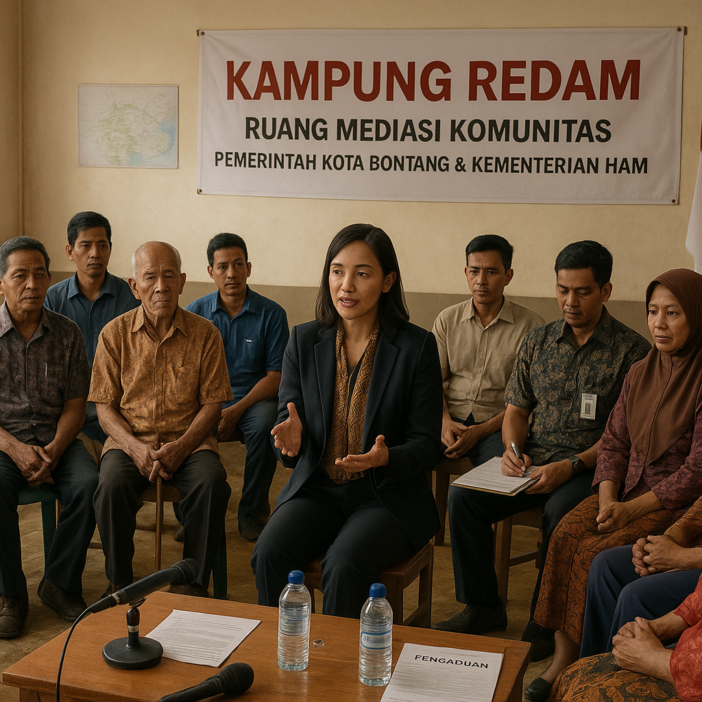 Kampung REDAM Bontang Jadi Ruang Mediasi Konflik Warga