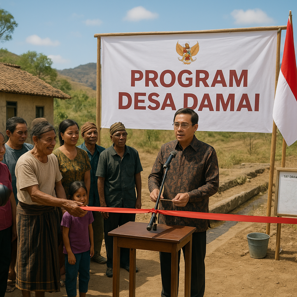 Pemerintah Luncurkan Program Desa Damai untuk Redam Konflik Horizontal di Nusa Tenggara Timur