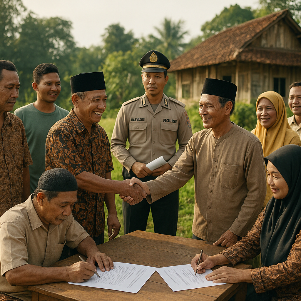 Konflik Antarwarga di Lampung Timur Mereda Berkat Restorative Justice