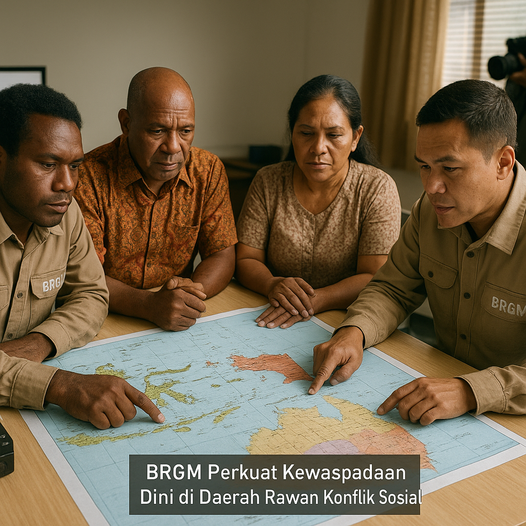 BRGM Perkuat Kewaspadaan Dini di Daerah Rawan Konflik Sosial