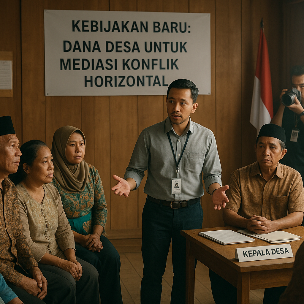 Kebijakan Baru: Dana Desa untuk Fasilitasi Mediasi Konflik Horizontal