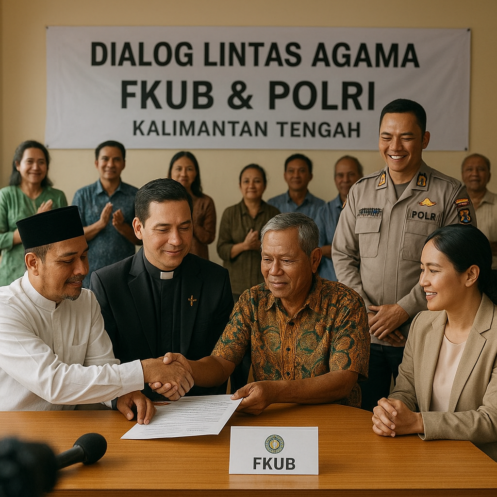 Konflik Horizontal di Kalimantan Tengah Mereda Usai Dialog Lintas Agama