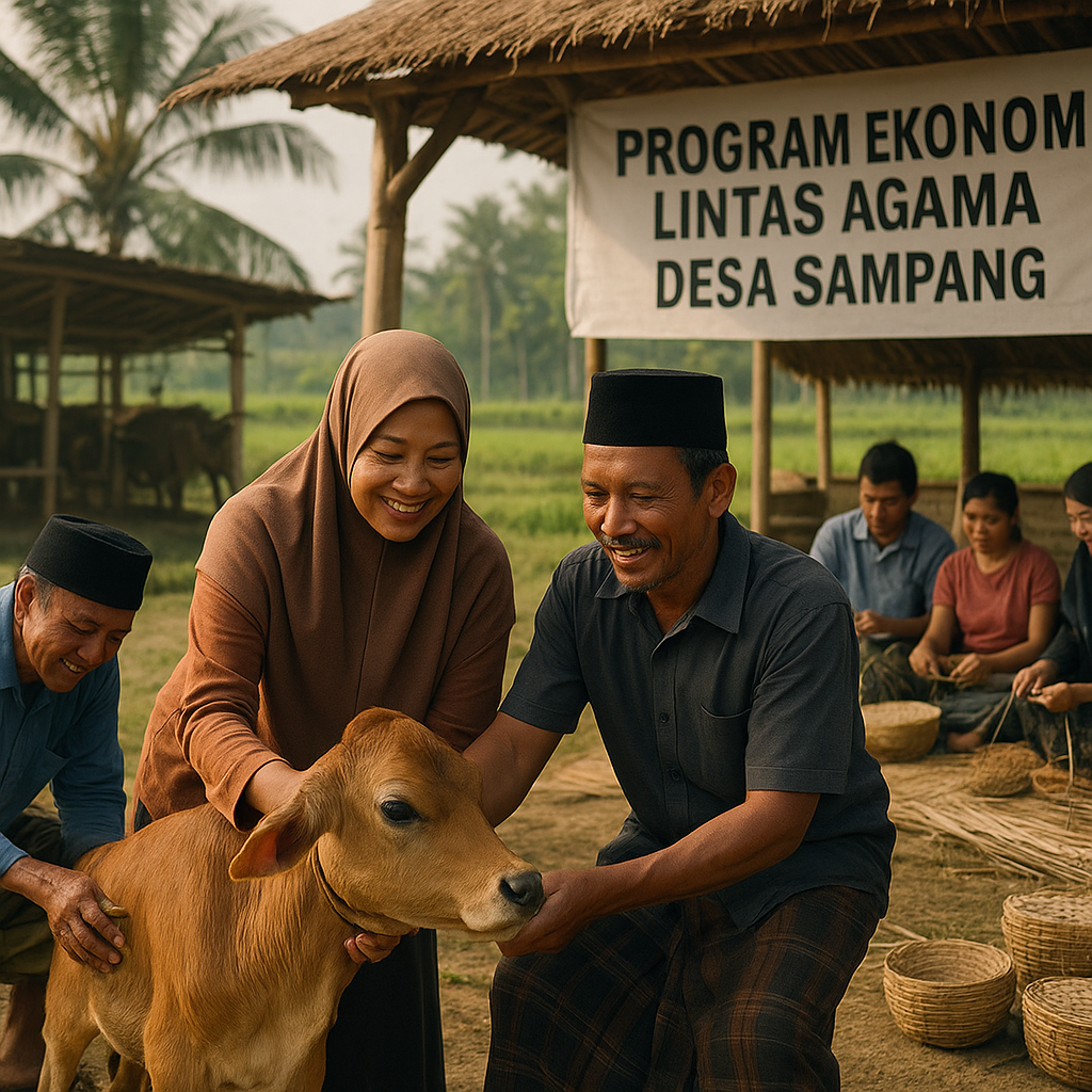 Desa Sampang Mulai Pulih dengan Program Ekonomi Lintas Agama