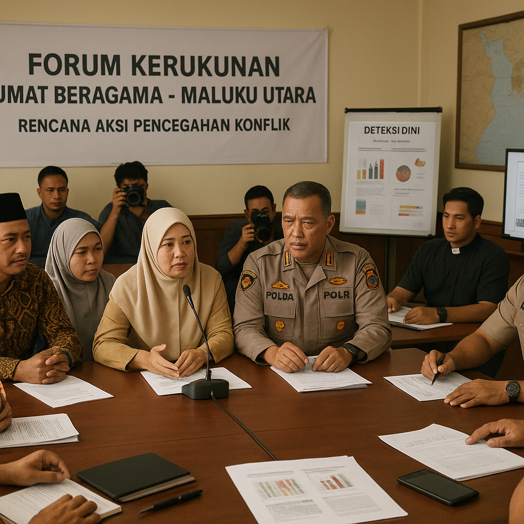 Forum Kerukunan Umat Beragama di Maluku Utara: Hasilkan Rencana Aksi Pencegahan Konflik