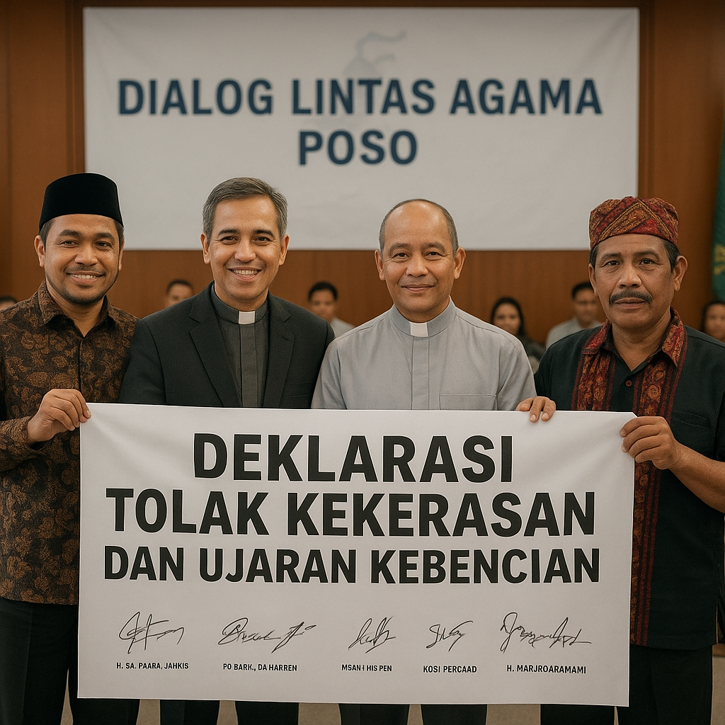 Dialog Lintas Agama di Poso Hasilkan Deklarasi Tolak Kekerasan